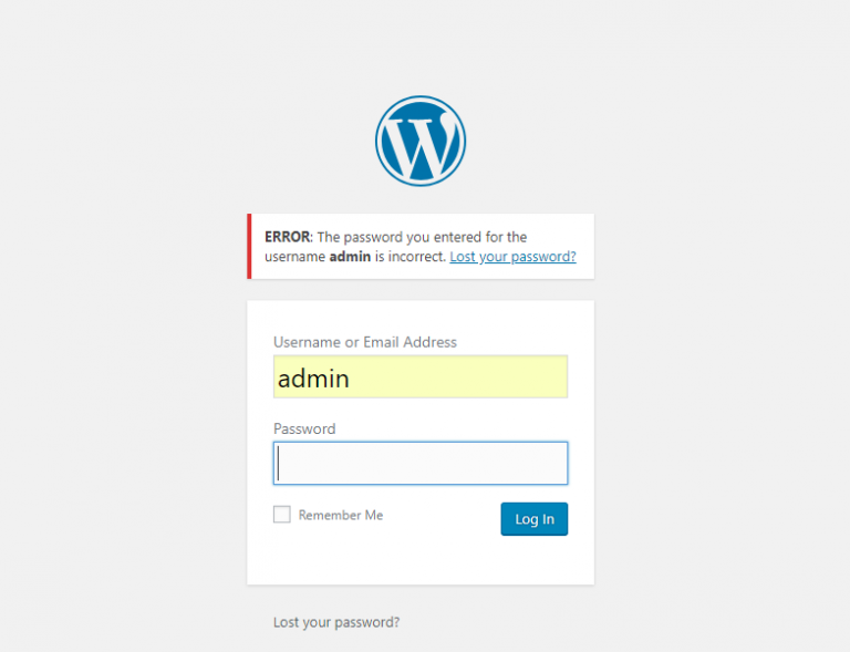 How To Fix WordPress Admin Login Error Themely
